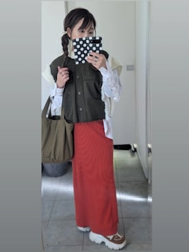 nさん（レディース・157cm）の冬コーディネート