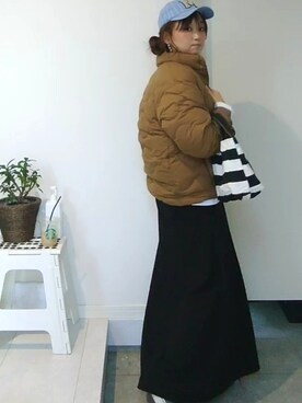 nさん（レディース・158cm）の冬コーディネート