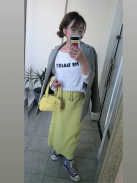 「PAGEBOY（ページボーイ）のアイテム（ジャケット/アウター）」を使った、nさん（レディース・157cm）の春コーディネート
