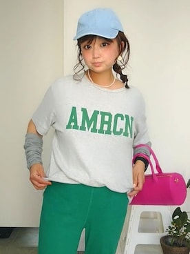 nさん（レディース・158cm）の夏コーディネート