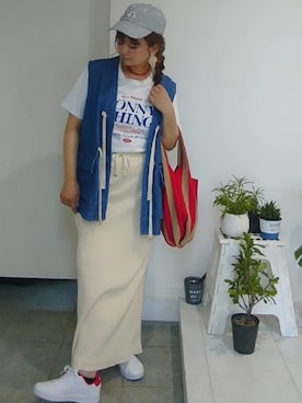 nさん（レディース・155cm）の夏コーディネート