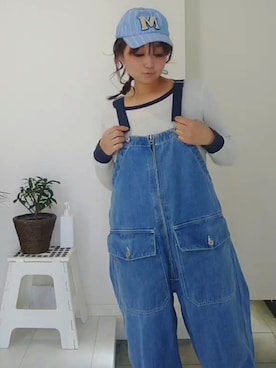 「harmonie（アルモニ）のアイテム」を使った、nさん（レディース・158cm）の冬コーディネート