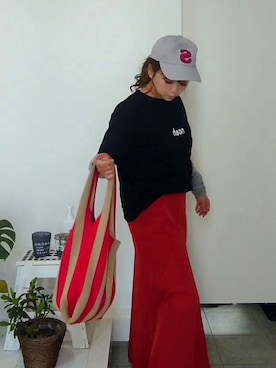 nさん（レディース・158cm）の夏コーディネート