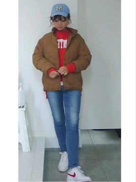 nさん（レディース・158cm）の冬コーディネート