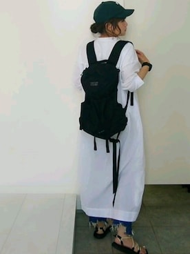 nさん（レディース・158cm）の夏コーディネート