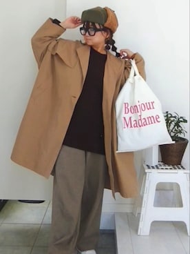 nさん（レディース・158cm）の冬コーディネート