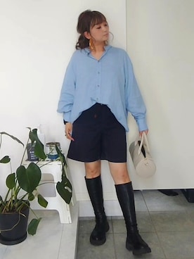 nさん（レディース・158cm）の秋コーディネート