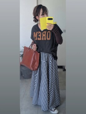 nさん（レディース・157cm）の夏コーディネート