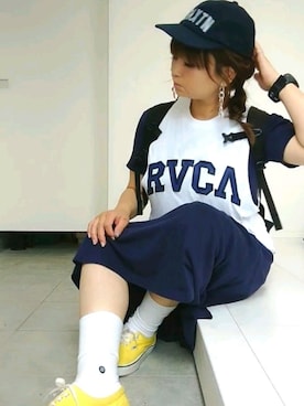 nさん（レディース・158cm）の夏コーディネート