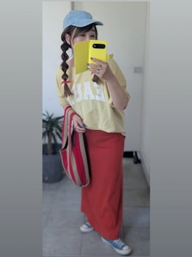 「Green　Parks（グリーンパークス）のアイテム」を使った、nさん（レディース・157cm）の夏コーディネート