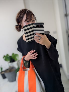 「bohmal（ボマール）のアイテム」を使った、nさん（レディース・157cm）の冬コーディネート