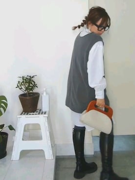 nさん（レディース・158cm）の秋コーディネート