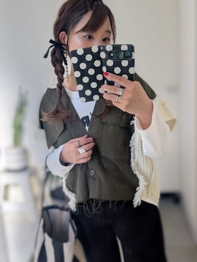 「etsinta（エシンタ）のアイテム（トップス）」を使った、nさん（レディース・157cm）の春コーディネート