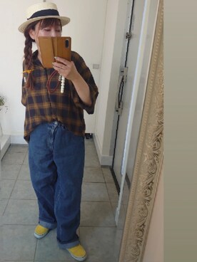 nさん（レディース・157cm）の夏コーディネート