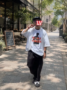 「アイテム（アナログ腕時計、ブラック系）」を使った、☆m(@s@)shi★さん（メンズ・168cm）の秋コーディネート