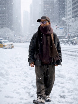 ☆m(@s@)shi★さん（メンズ・168cm）の冬コーディネート