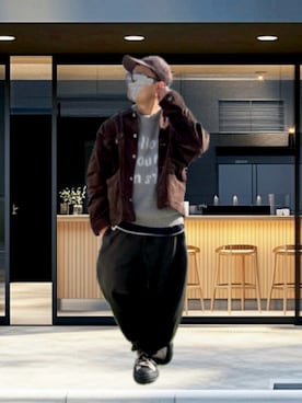 「LAKOLE（ラコレ）のアイテム」を使った、☆m(@s@)shi★さん（メンズ・168cm）の秋コーディネート