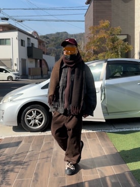 ☆m(@s@)shi★さん（メンズ・168cm）の冬コーディネート