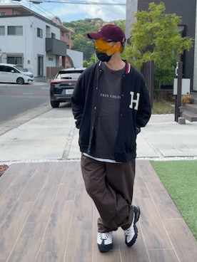 「Name.（ネーム）のアイテム」を使った、☆m(@s@)shi★さん（メンズ・168cm）の春コーディネート
