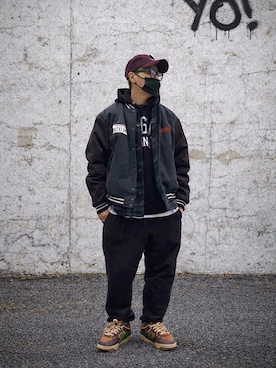 ☆m(@s@)shi★さん（メンズ・168cm）の冬コーディネート