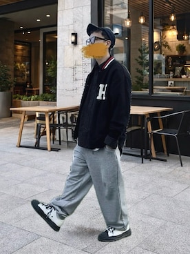 「HUMAN MADE（ヒューマンメード）のアイテム」を使った、☆m(@s@)shi★さん（メンズ・168cm）の春コーディネート