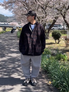 「Maison MIHARA YASUHIRO（メゾンミハラヤスヒロ）のアイテム」を使った、☆m(@s@)shi★さん（メンズ・168cm）の春コーディネート