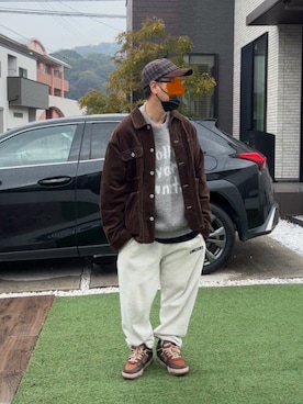 「UNCORD（アンコード）のアイテム」を使った、☆m(@s@)shi★さん（メンズ・168cm）の春コーディネート