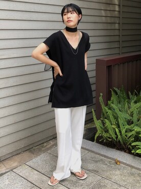 KellyLeeさん（レディース・166cm）の夏コーディネート