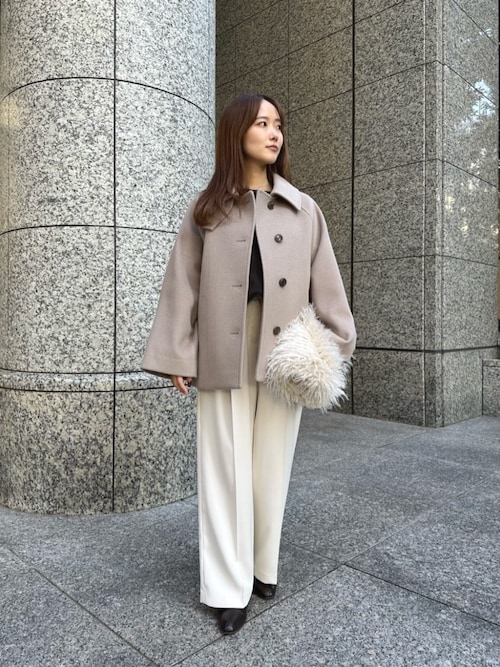 セール】◇ウールブレンドヘアリーニット（ニット/セーター）｜NATURAL