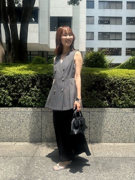 「アイテム（その他アウター）」を使った、NATURAL BEAUTY BASICさん（骨格ストレート・レディース・154cm）の秋コーディネート
