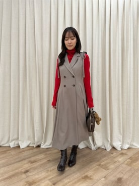 NATURAL BEAUTY BASICさん(レディース・154cm)の冬コーディネート