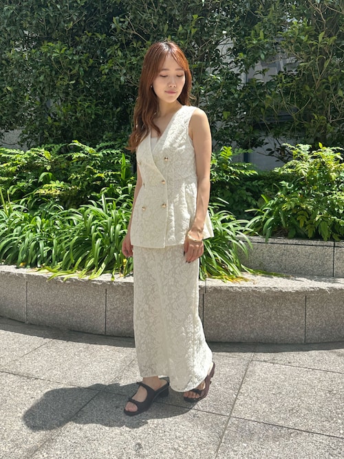 ◇【美人百花6月号掲載】【Oggi掲載】ナローパフストラップサンダル