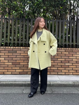 「NATURAL BEAUTY BASIC（ナチュラルビューティーベーシック）のアイテム（その他パンツ）」を使った、NATURAL BEAUTY BASICさん（レディース・154cm）の秋コーディネート