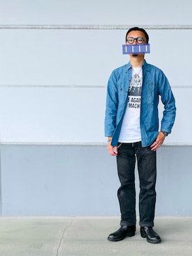 「CHROME HEARTS（クロムハーツ）のアイテム」を使った、matsuさん（メンズ・174cm）の夏コーディネート