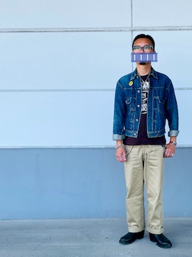 「アイテム（シューズ）」を使った、matsuさん（メンズ・174cm・50代）の秋コーディネート