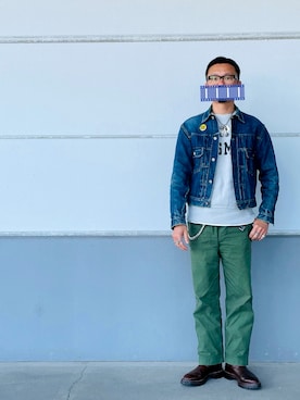 「HAMILTON（ハミルトン）のアイテム」を使った、matsuさん（メンズ・174cm）の春コーディネート