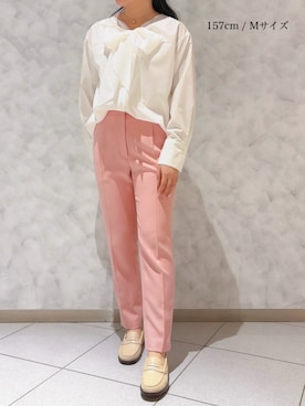 「STRAWBERRY-FIELDS（ストロベリーフィールズ）のアイテム」を使った、STRAWBERRY-FIELDSさん（レディース・157cm）の冬コーディネート