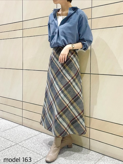 ランドチェック_ビックチェックスカート（スカート）｜STRAWBERRY