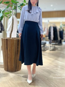 「STRAWBERRY-FIELDS（ストロベリーフィールズ）のアイテム」を使った、STRAWBERRY-FIELDSさん（レディース・160cm）の冬コーディネート