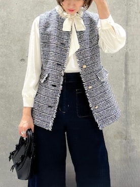 「STRAWBERRY-FIELDS（ストロベリーフィールズ）のアイテム」を使った、STRAWBERRY-FIELDSさん（レディース・164cm）の冬コーディネート