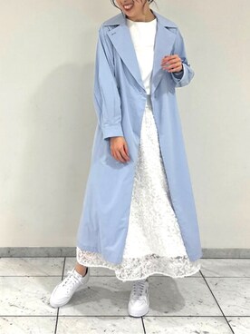 「STRAWBERRY-FIELDS（ストロベリーフィールズ）のアイテム（スカート）」を使った、STRAWBERRY-FIELDSさん（レディース・166cm）の秋コーディネート