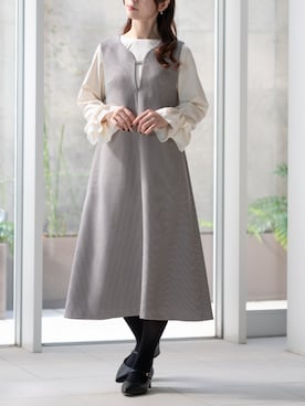 「STRAWBERRY-FIELDS（ストロベリーフィールズ）のアイテム」を使った、STRAWBERRY-FIELDSさん（レディース・160cm）の冬コーディネート