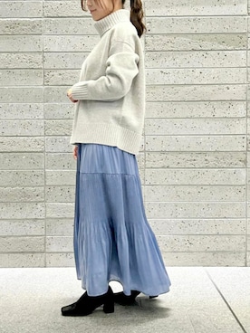 「STRAWBERRY-FIELDS（ストロベリーフィールズ）のアイテム」を使った、STRAWBERRY-FIELDSさん（レディース・154cm）の冬コーディネート