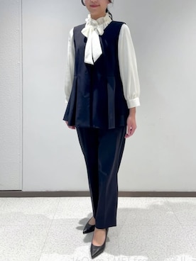 「STRAWBERRY-FIELDS（ストロベリーフィールズ）のアイテム」を使った、STRAWBERRY-FIELDSさん（レディース・160cm）の冬コーディネート