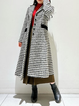 「STRAWBERRY-FIELDS（ストロベリーフィールズ）のアイテム」を使った、STRAWBERRY-FIELDSさん（レディース・155cm）の秋コーディネート