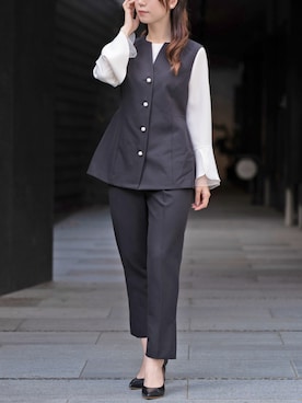 STRAWBERRY-FIELDSさん（レディース・160cm）の冬コーディネート