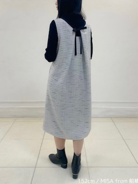 「STRAWBERRY-FIELDS（ストロベリーフィールズ）のアイテム」を使った、STRAWBERRY-FIELDSさん（レディース・152cm）の冬コーディネート