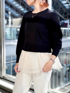 「STRAWBERRY-FIELDS（ストロベリーフィールズ）のアイテム」を使った、STRAWBERRY-FIELDSさん（レディース・163cm）の冬コーディネート