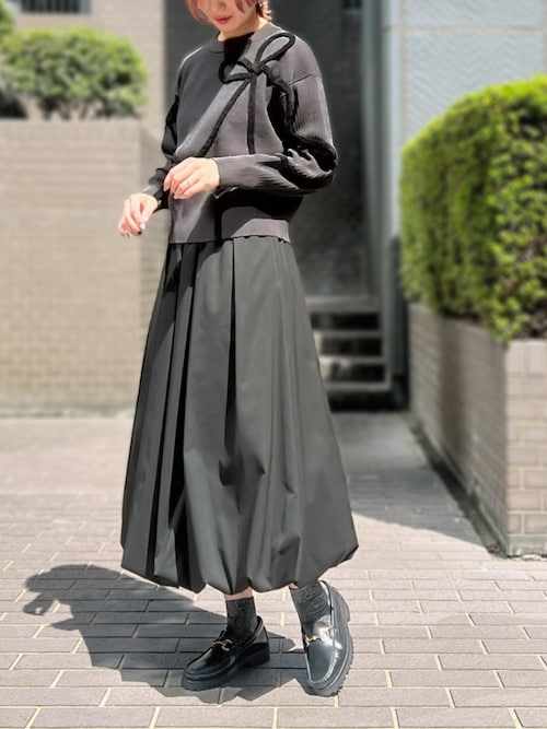 セール】ミルキータフタ_バルーンタフタスカート（スカート