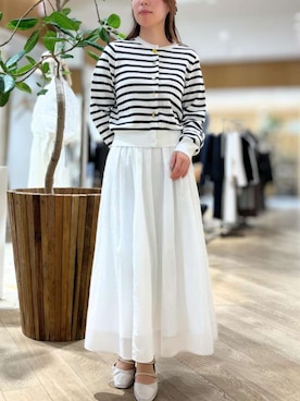 「STRAWBERRY-FIELDS（ストロベリーフィールズ）のアイテム」を使った、STRAWBERRY-FIELDSさん（レディース・160cm）の春コーディネート